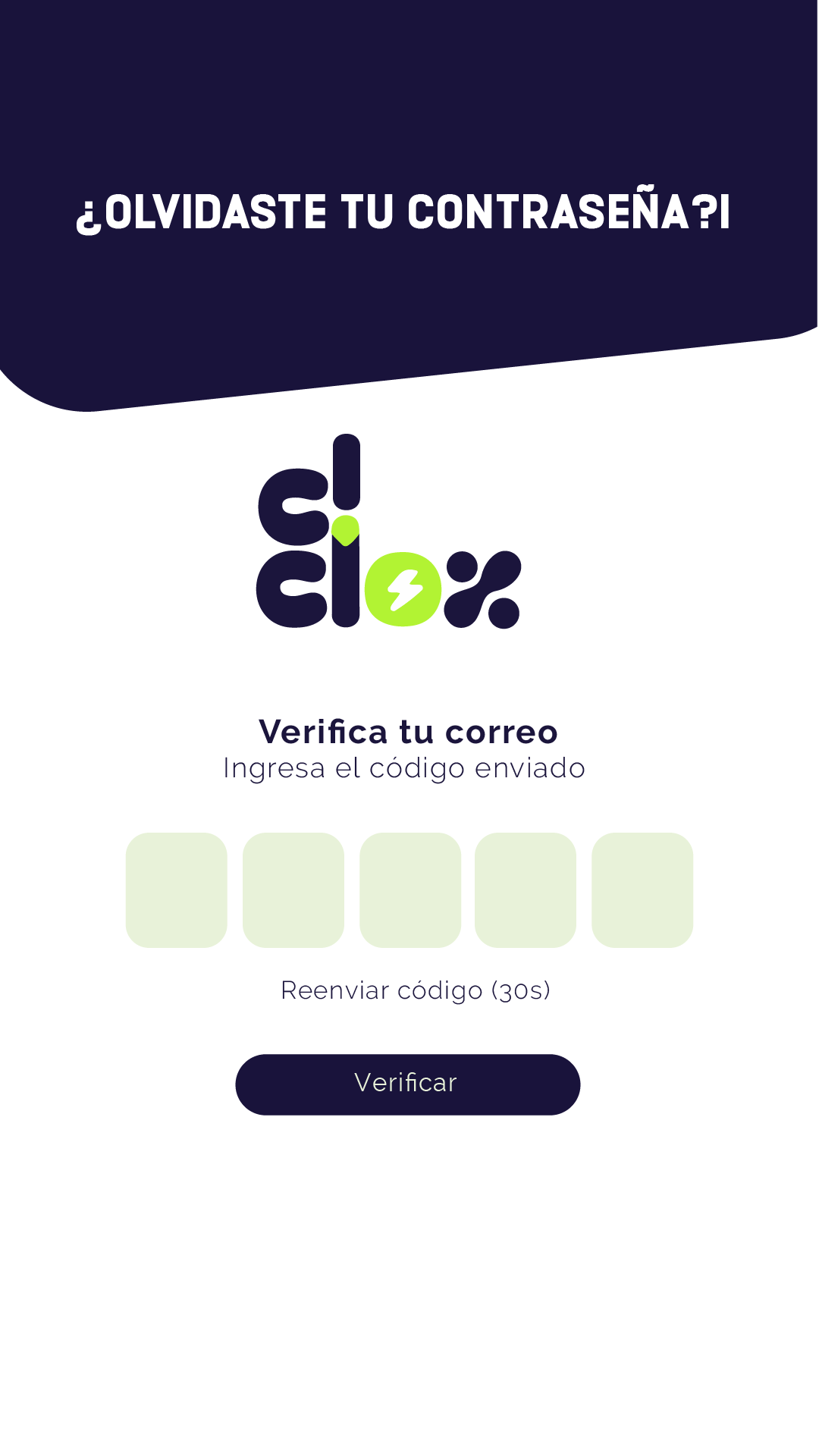 Olvide la contraseña 2