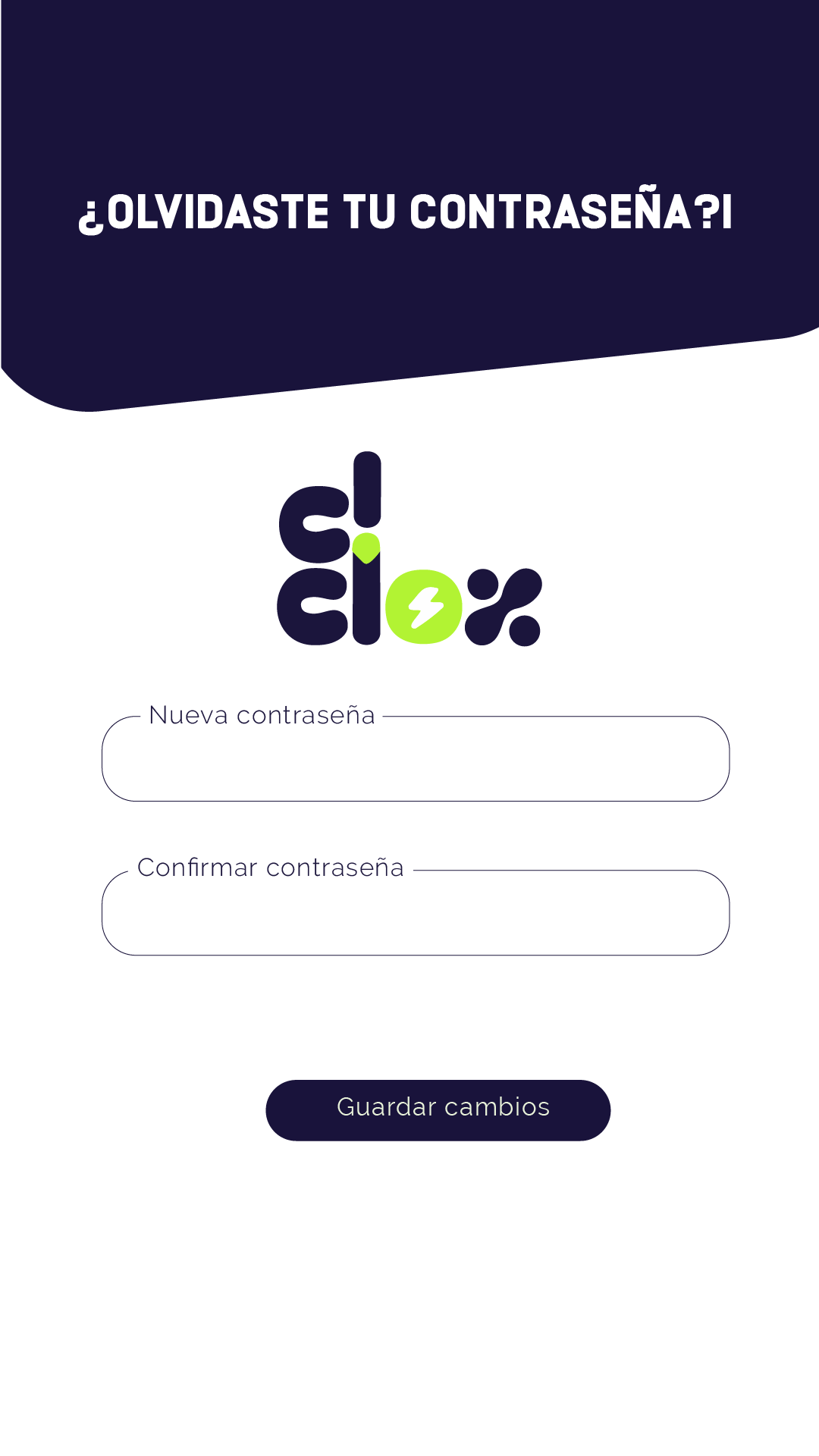 Olvide la contraseña 3