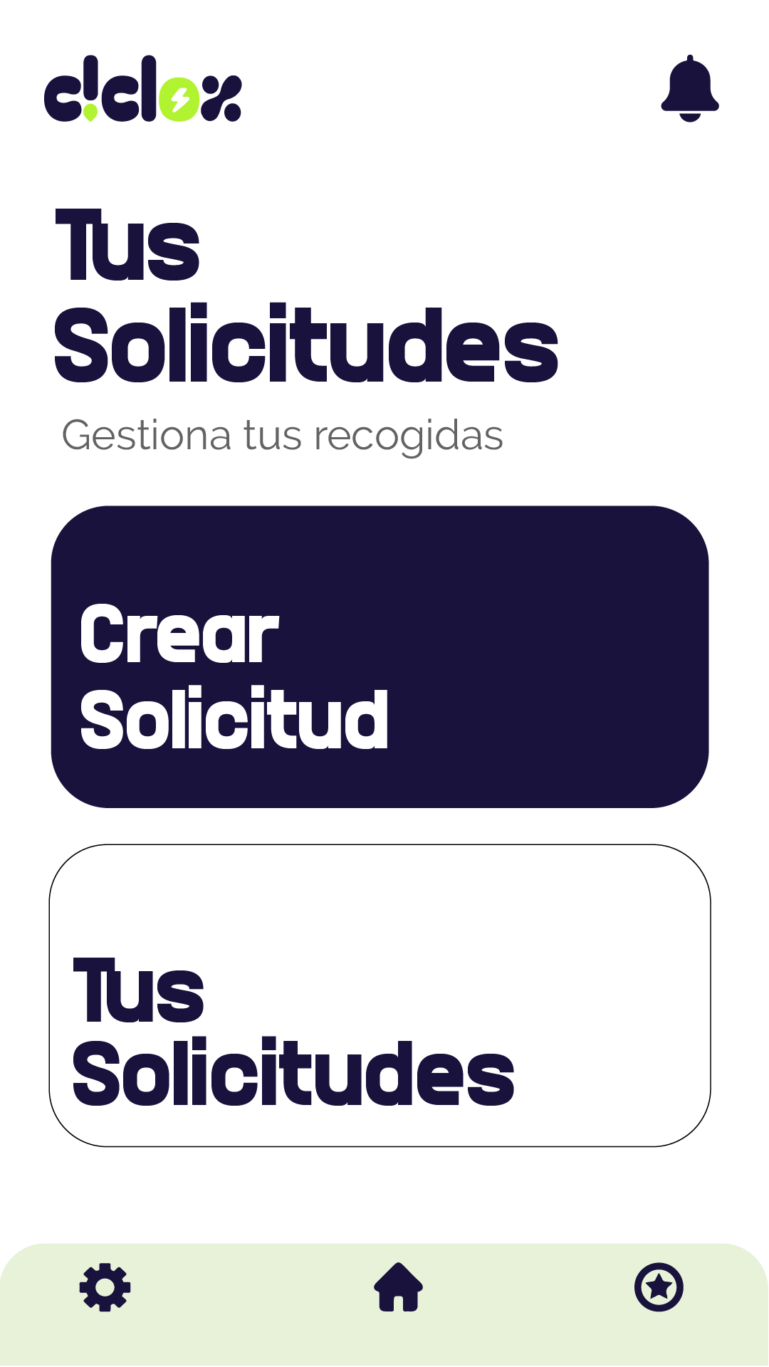 Tus solicitudes