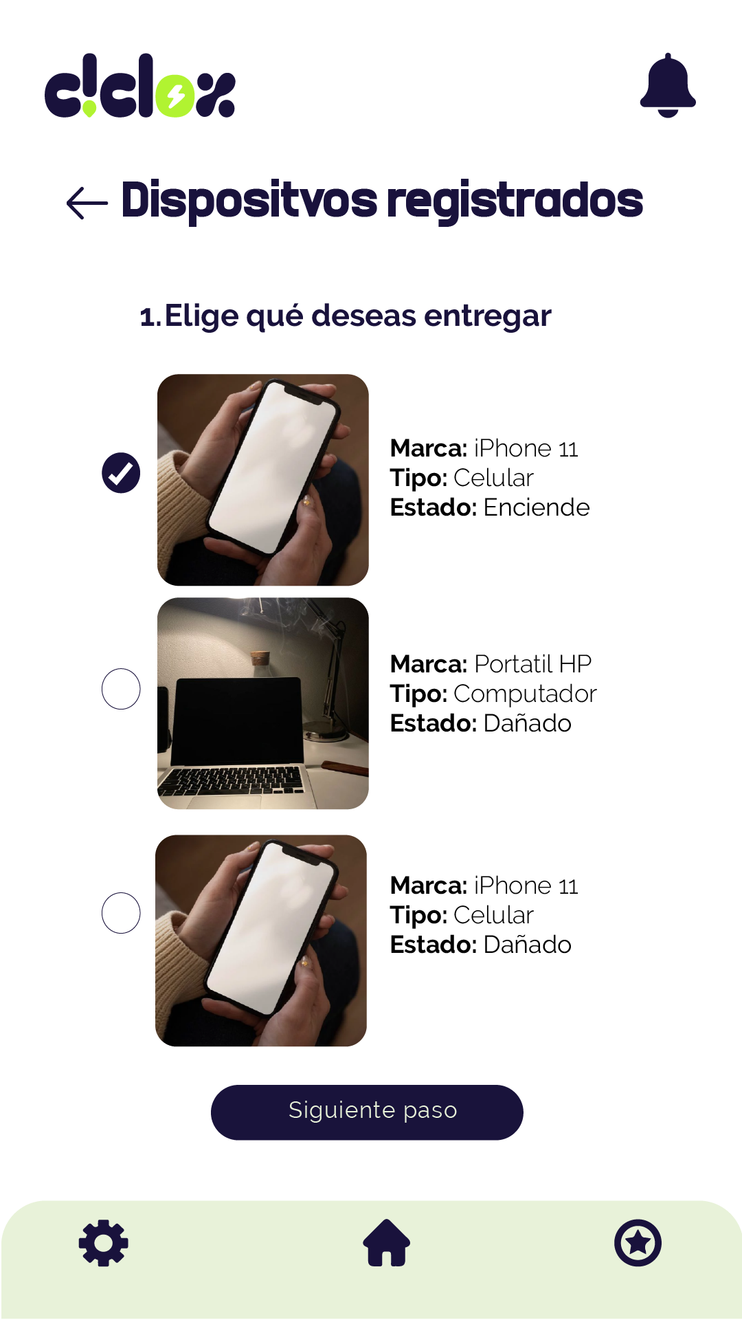 dispositivos registrados 1